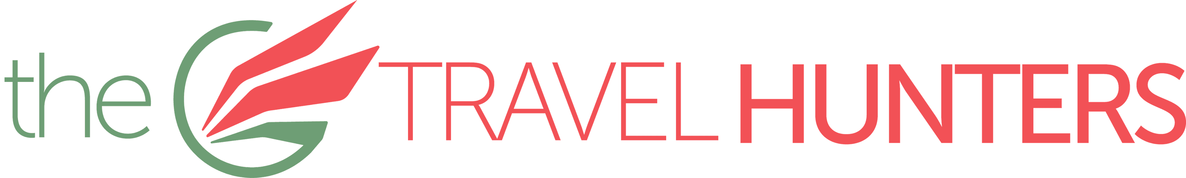 the travel hunters logo